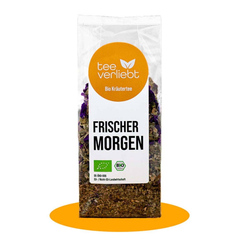 teeverliebt - Frischer Morgen loser Bio Kräutertee | 35g 35 g