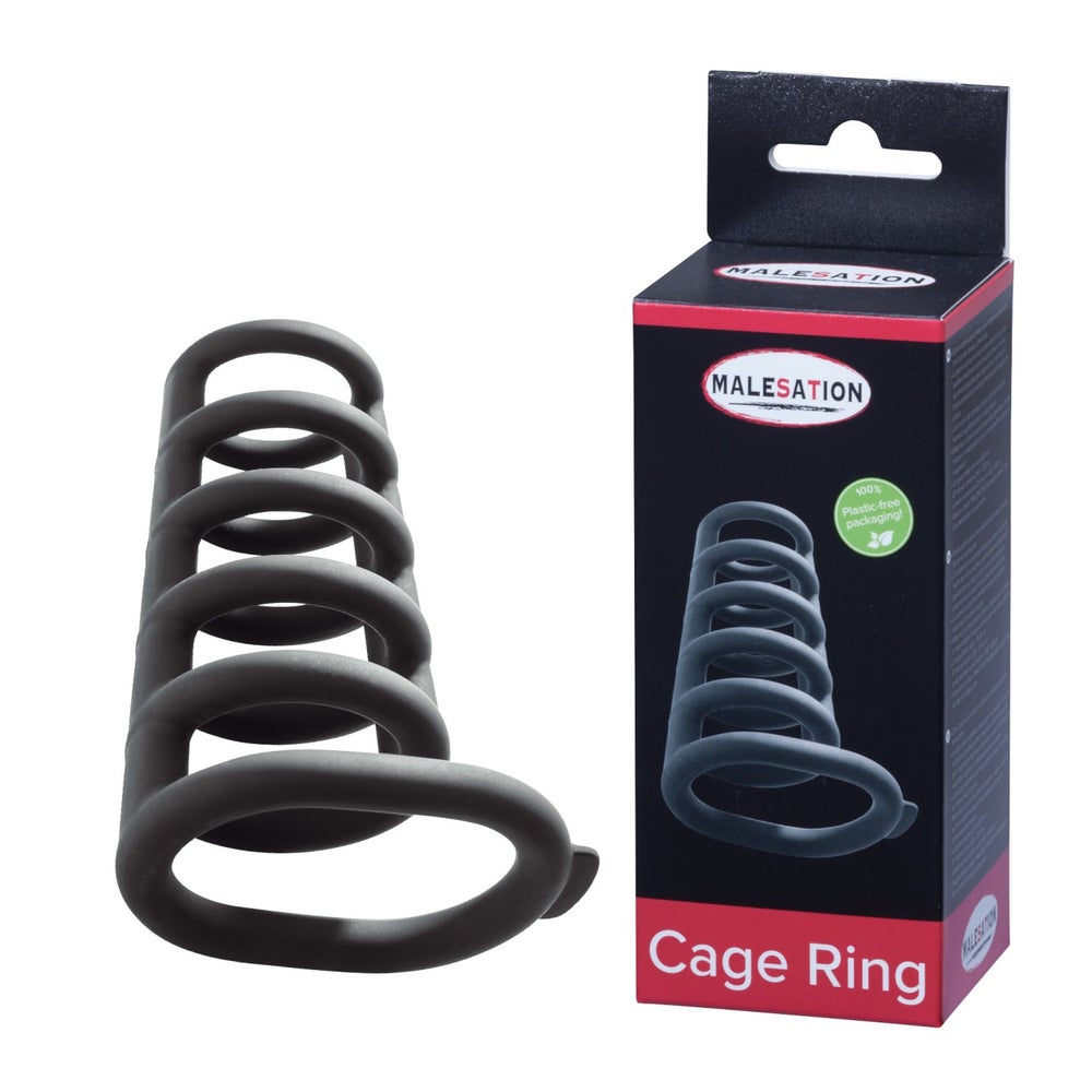 MALESATION - Penishülle mit Ring 1 St
