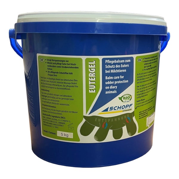 Schopf Eutergel - Pflegebalsam zum Schutz des Euters, 5 kg 1 St