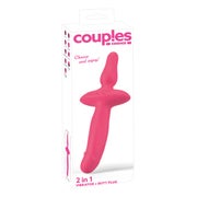 Couples Choice - Double Play - 2in1 Vibrator mit Analplug 1 St