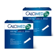 Calcimed D3 500/1000 Direct Doppelpack 2X120 St