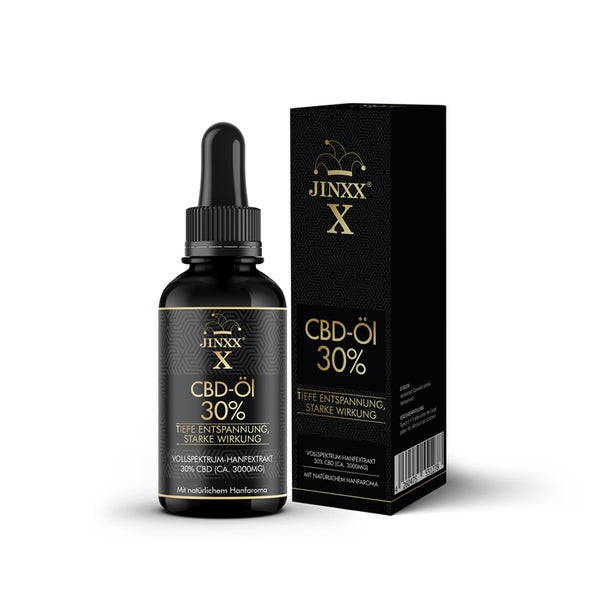 Jinxx® X - CBD-Öl 30 % – Tiefe Entspannung, starke Wirkung 10 ml
