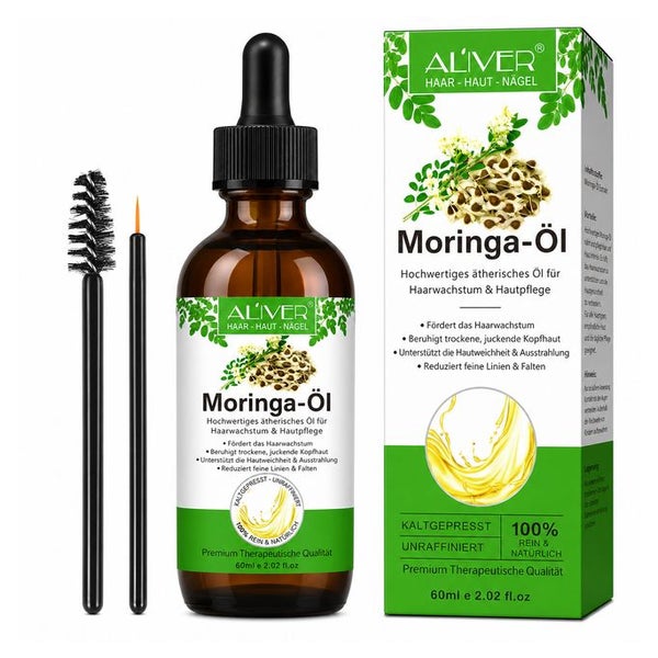 Zoxpm Moringa Oil für Haare Haut, Gesicht 60 ml