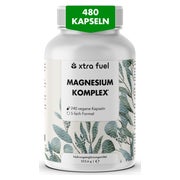 Produktabbildung: XTRA FUEL Magnesium Komplex - 5‑in-1 Mineral Formel mit Bisglycinat & L-ascorbat 480 St