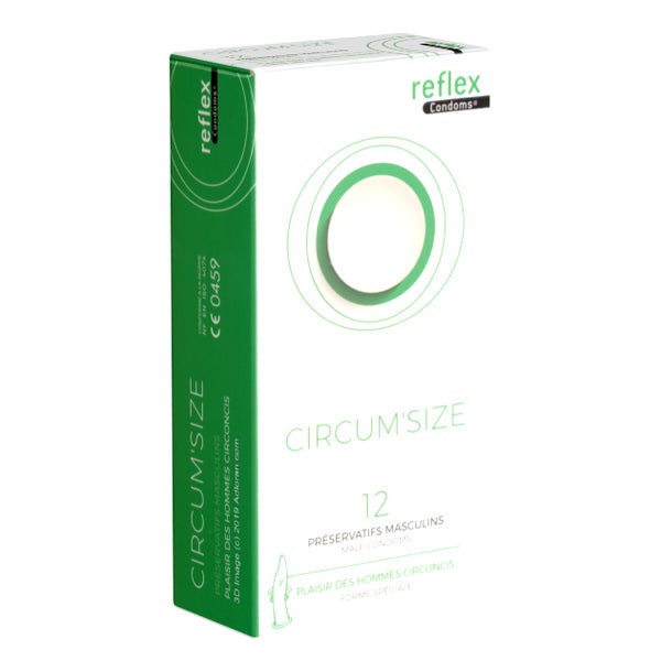 «CircumSize» Kondome für beschnittene Männer (12 Kondome) 12 St