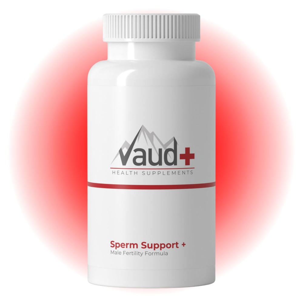 Vaud Sperm Support - Männliche Fruchtbarkeit & Spermabildung - Zink & Selen - 90 Kapseln 60 St