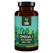 Omega 3 DHA + EPA aus Algenöl 60 St
