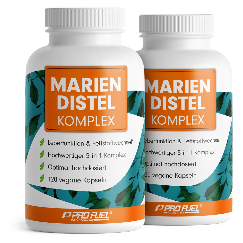 ProFuel Mariendistel Kapseln 5-fach-Komplex 2x 120 Kapseln 240 St