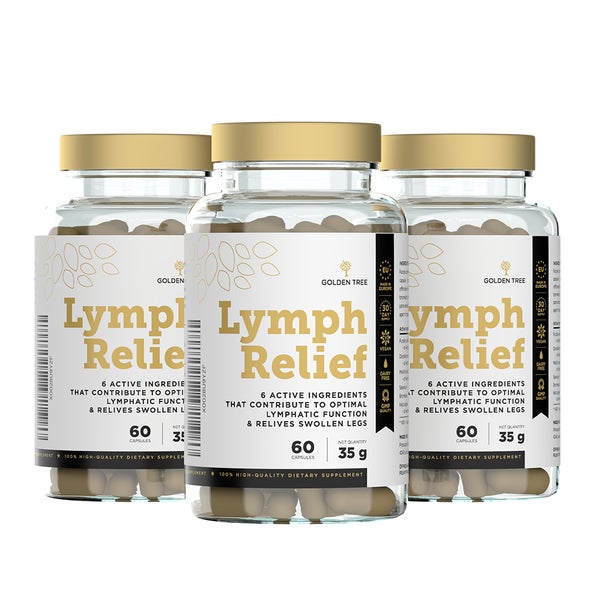 Golden Tree Lymph Relief - Lymphsystem & Entstauung  2+1 gratis 180 St