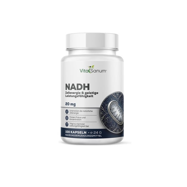VitaSanum® NADH 20 mg – Reduziertes Coenzym 1 100 St