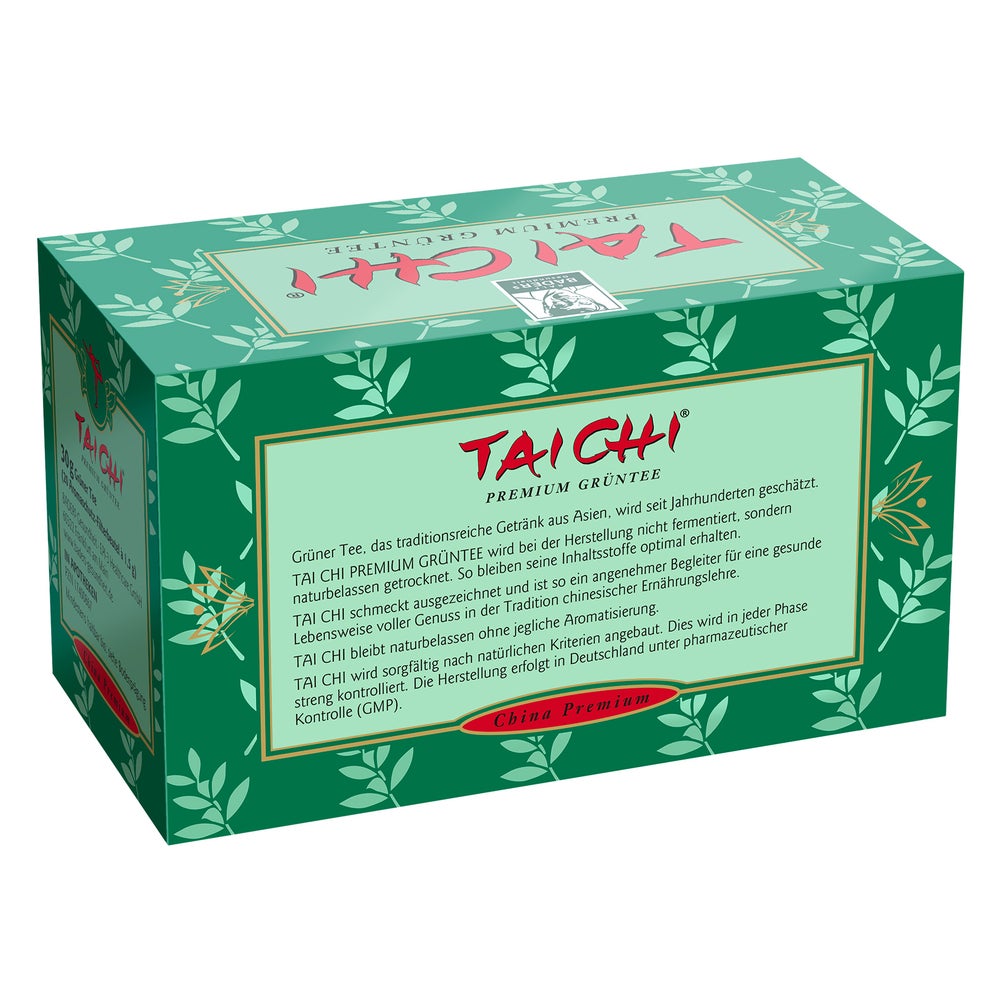 TAI CHI Premium Grüntee Filterbeutel 20 St