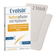 Evolsin Narbenpflaster mit Hyaluron & Patchtronik 2 St