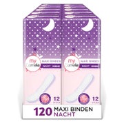 Camelia Maxi Binden Nacht 12x10 (120 Stück Damenbinden) 120 St