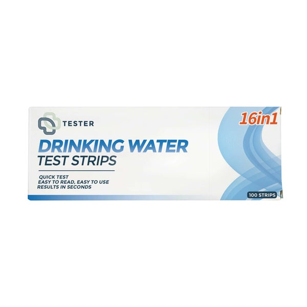 The Tester - 16-in-1-Trinkwasserteststreifen (100 Streifen) 1 St