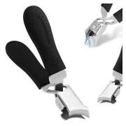 LOPHE Ergonomischer Nagelknipser, gebogene Klinge, für dicke Nägel & Senioren