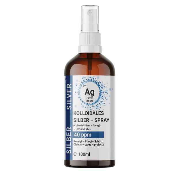 BMUT Kolloidales Silber Spray (40 ppm) in Braunglasflasche 100 ml
