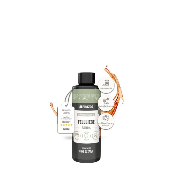 Fellliebe Futteröl für Hunde 100 ml