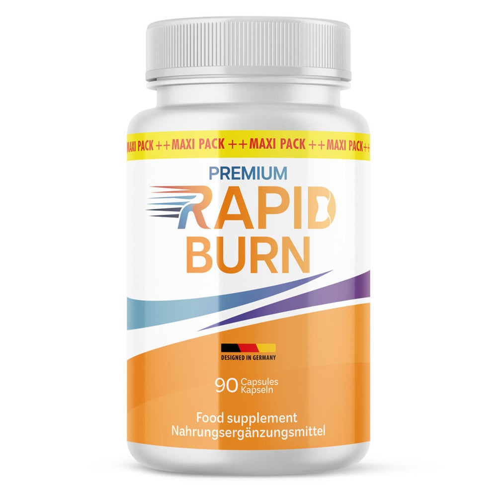Premium Rapid Burn Kapseln | Stoffwechsel 90 St