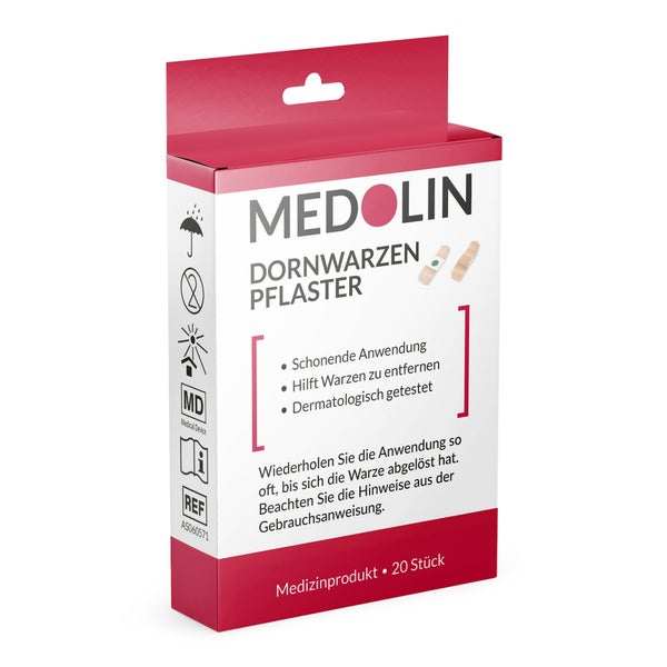 Medolin® Dornwarzen Pflaster 20 St
