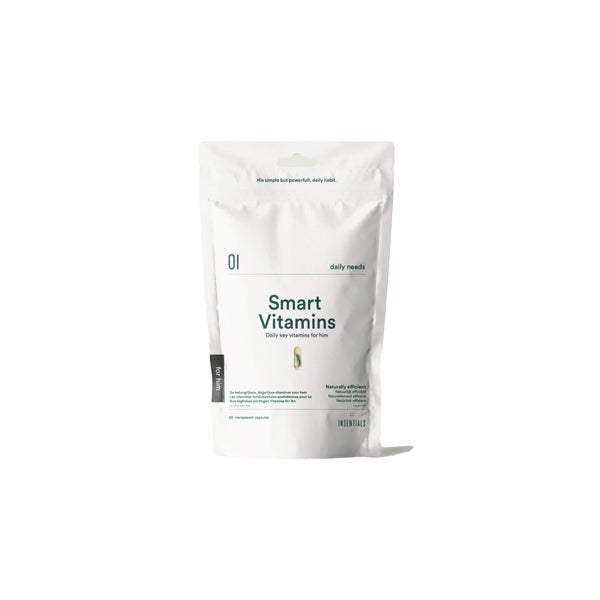 Insentials Smart Vitamins for Him – Energie, Muskelfunktion & Konzentration – The Tester 1 St