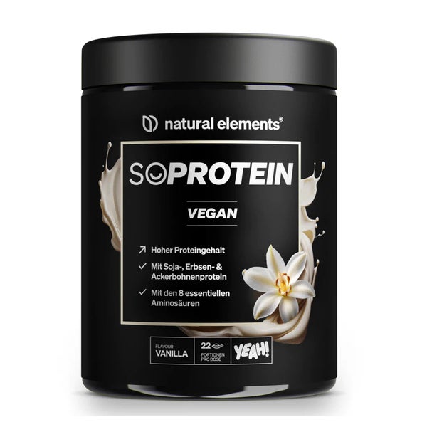 natural elements SoProtein Vegan Vanilla 660 g