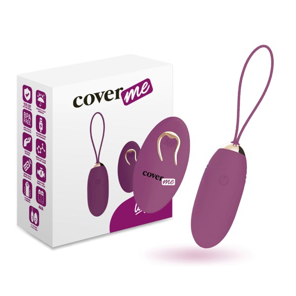Coverme - "Lapi" Vibrationsei mit Fernbedienung 1 St
