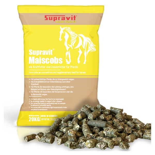 Supravit Maiscobs Pferdeergänzungsfutter 20kg 20 kg