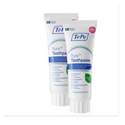 TePe Zahnpasta Pure, Ohne Geschmack 2x75 ml 2 St