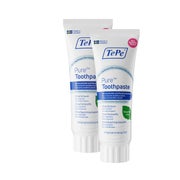 TePe Zahnpasta Pure, Ohne Geschmack 75 ml 2 St