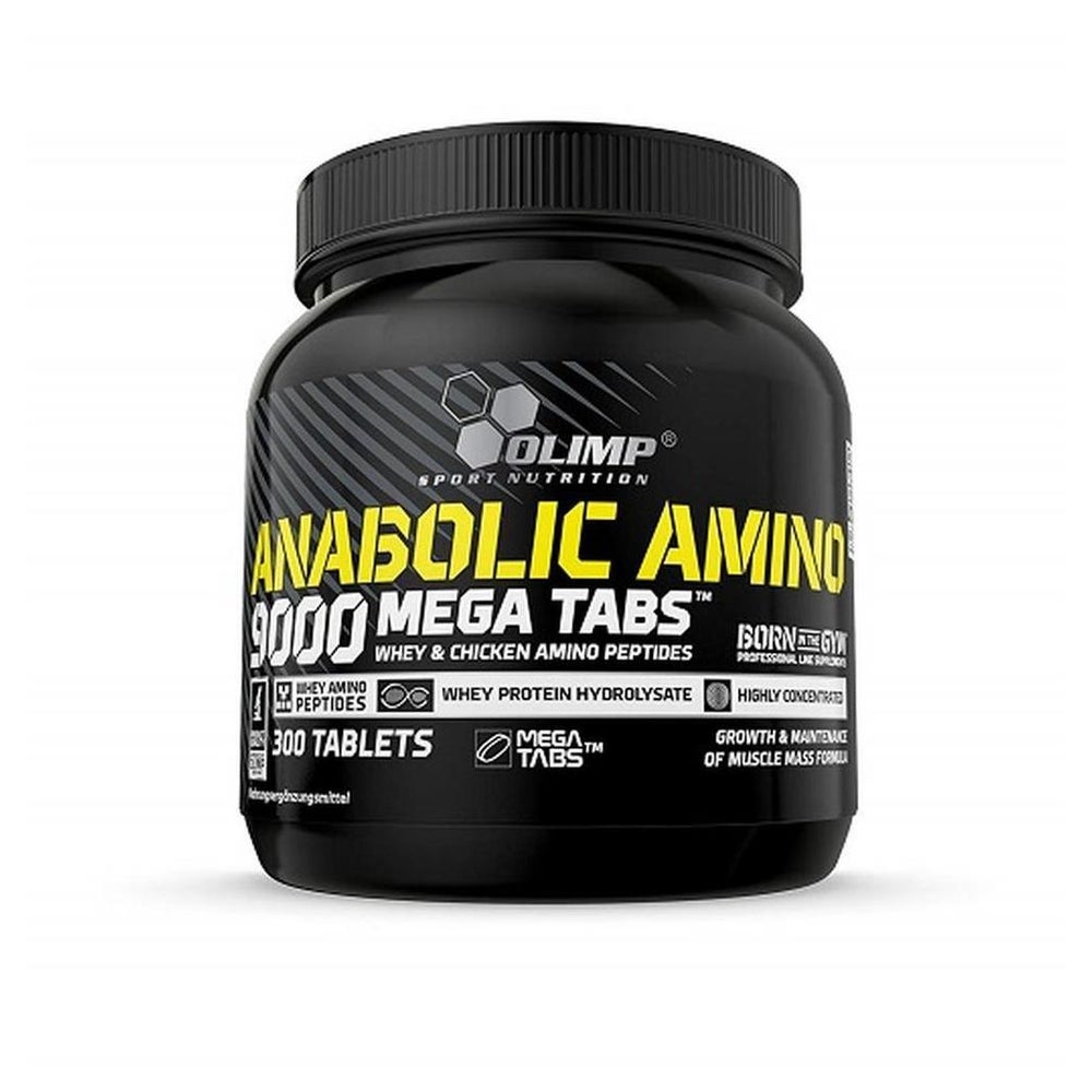 Olimp Anabolic Amino 9000 Mega Caps - 300 Tabletten 300 St