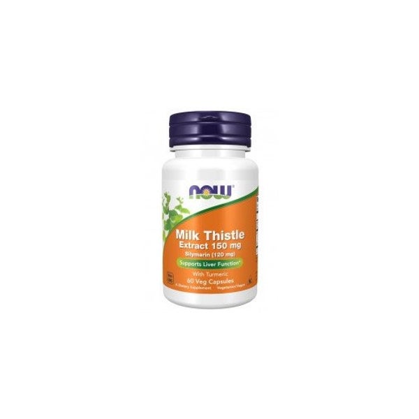 Mariendistelextrakt mit Kurkuma 150 mg, vegetarische Kapseln 60 St