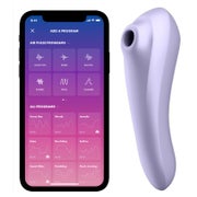 Satisfyer -  Dual Pleasure Air Pulse Vibrator Mauve 1 St