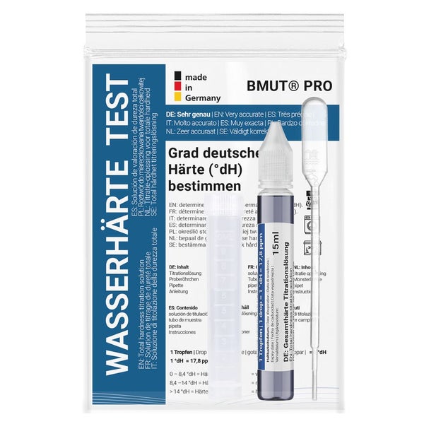 BMUT Wasserhärte Test (Titrierlösung) 15 ml