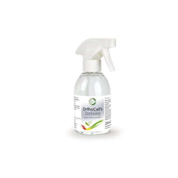 OrthoCell´s Zeckweg – biologisches Spray gegen Zecken und Milben