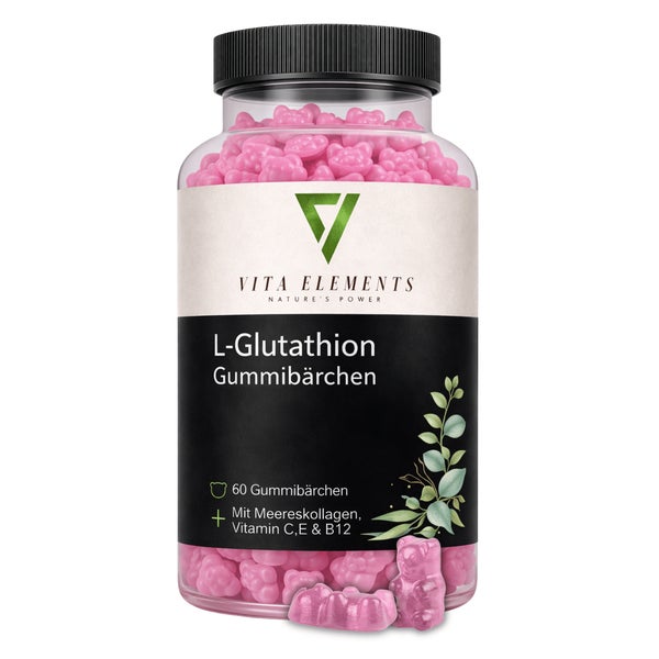 Vita Elements L-Glutathion Gummibärchen 60 St