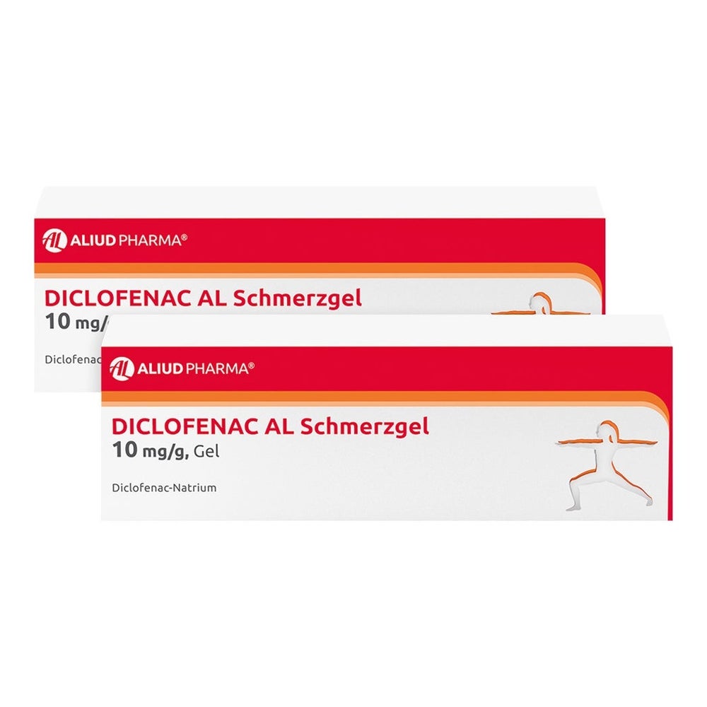 DICLOFENAC AL Schmerzgel 10 mg/g Doppelpack 2X150 g
