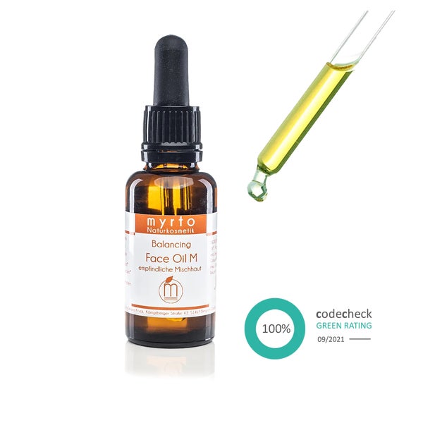 Ausgleichendes Bio Gesichtsöl - für empfindliche Mischhaut - 30ml 1 St