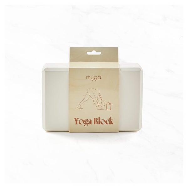 Myga Yogablock - Cream 1 St