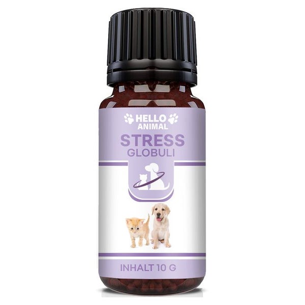 Hello Animal® | Stress Kügelchen für Hund & Katze in unruhigen Phasen 10 g
