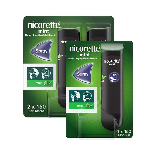 Nicorette Mint Spray 3er Pack 1 Set