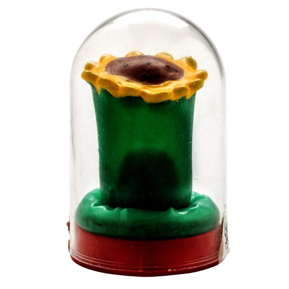 Scherzkondom «Sonnenblume» Handbemalt, Sommerliches Geschenk (1 Stück) 1 St