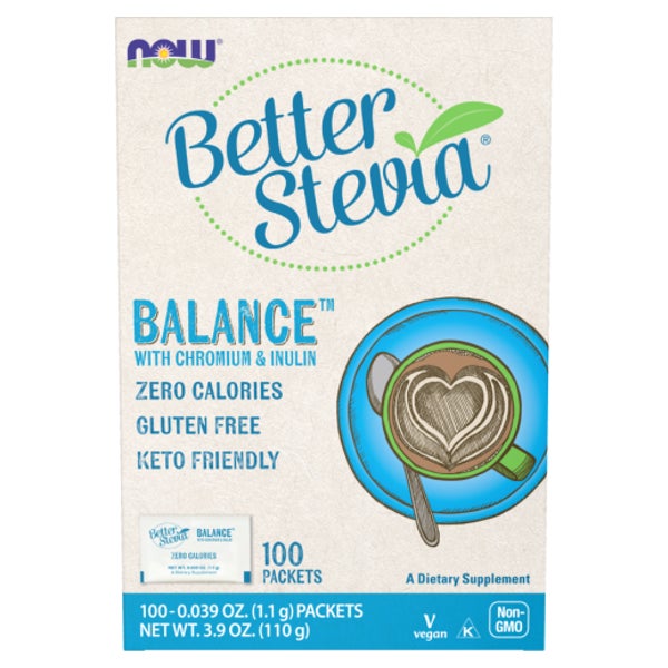 BetterStevia® Balance™ mit Chrom und Inulin, Päckchen 100 St
