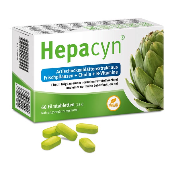 Hepacyn Frischpflanzen-Artischocke 60 St