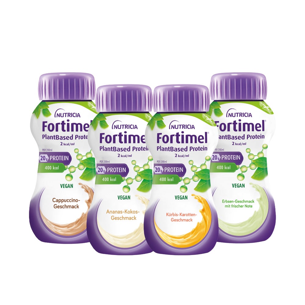 Fortimel Plantbased Protein 2 Kcal Mischkarton 8X4X200 ml