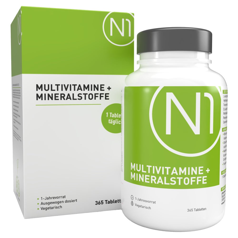 N1 Multivitamin Tabletten + Mineralstoffe 45 St