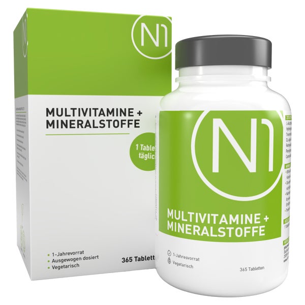 N1 Multivitamin Tabletten + Mineralstoffe 45 St