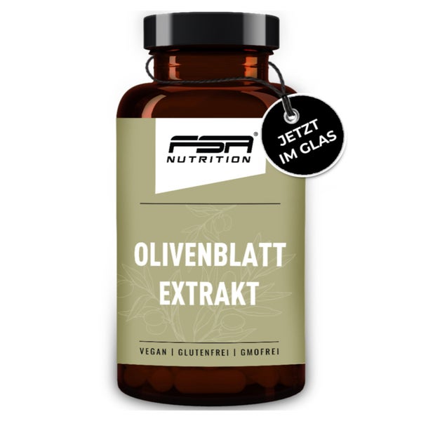 Olivenblatt Extrakt im Glas 60 St