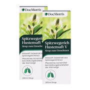 Produktabbildung: DocMorris Spitzwegerich Hustensaft V Duo 2X200 ml