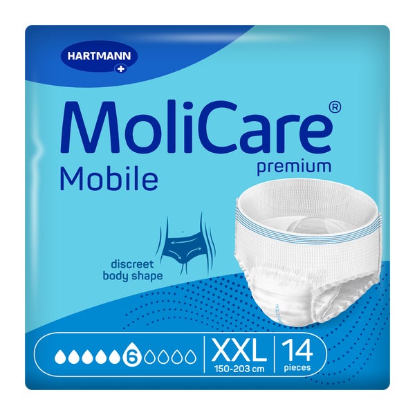 Molicare Premium Mobile 6 Tropfen Gr.xxl 14 St