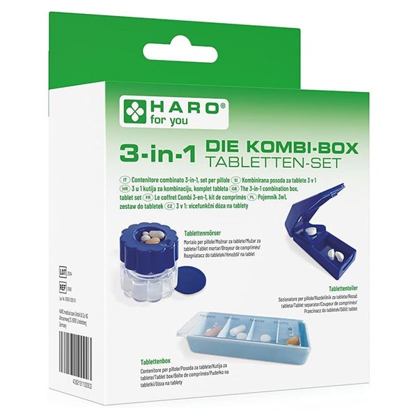 Haro 3-in-1 Die Kombi-Box Tabletten Set 1 St